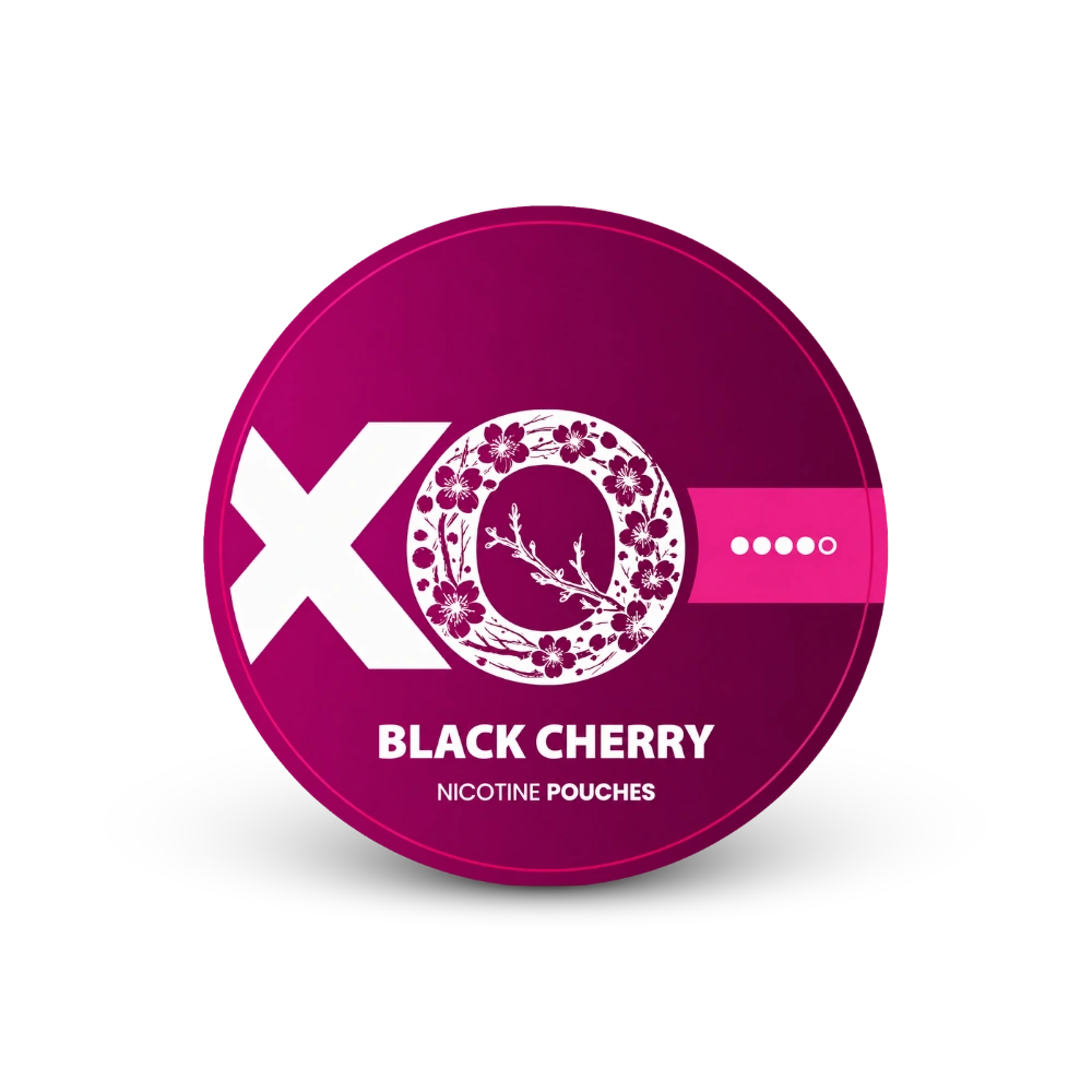 XO Black Cherry – puszka saszetek nikotynowych