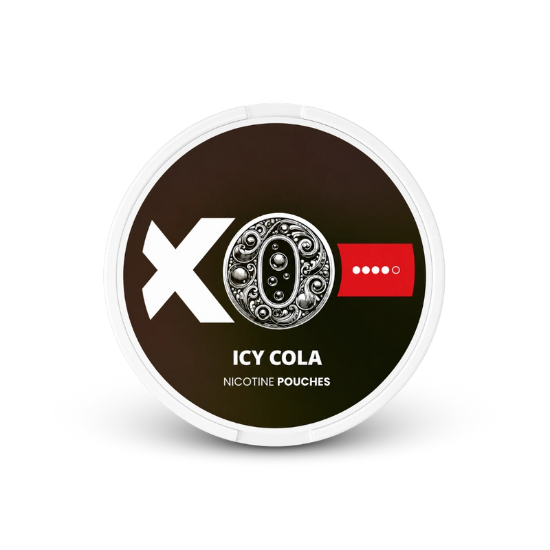 XO Icy Cola – puszka woreczków nikotynowych