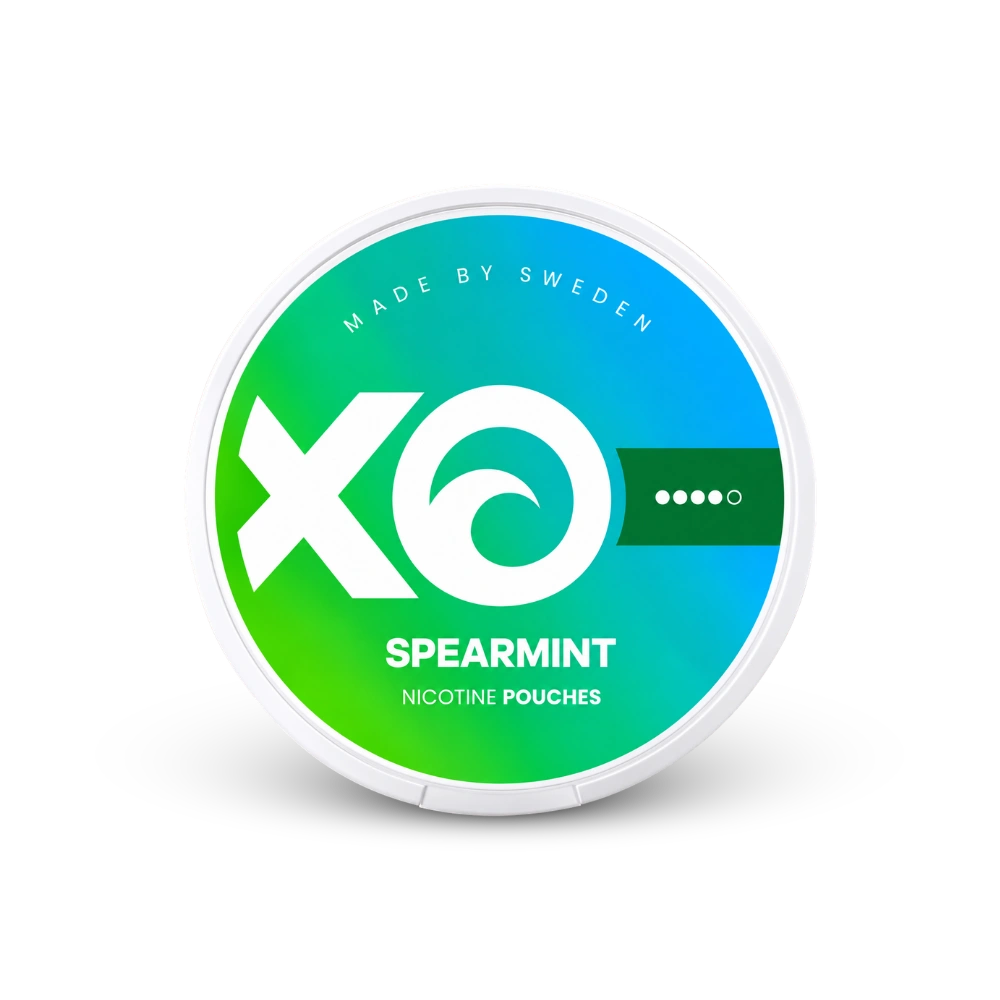 XO Spearmint – puszka woreczków nikotynowych