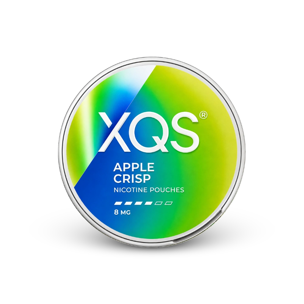 XQS Apple Crisp Slim Strong – puszka poduszeczek nikotynowych