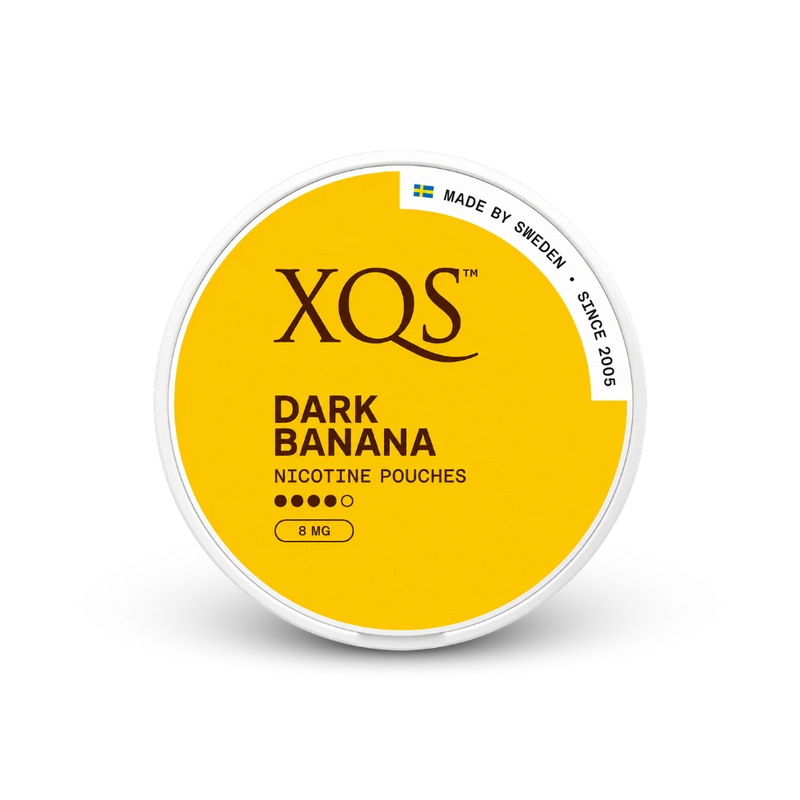 XQS Dark Banana Slim Strong – puszka woreczków nikotynowych