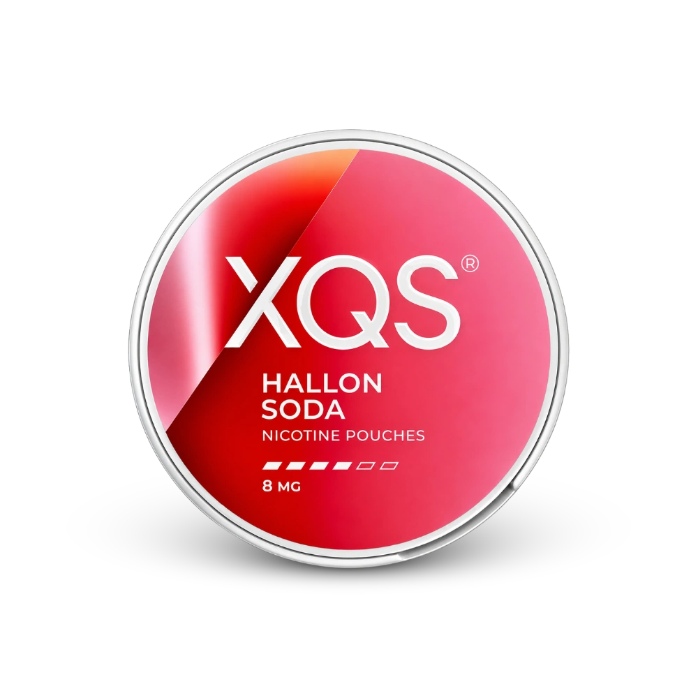 XQS Hallonsoda Strong – puszka woreczków nikotynowych