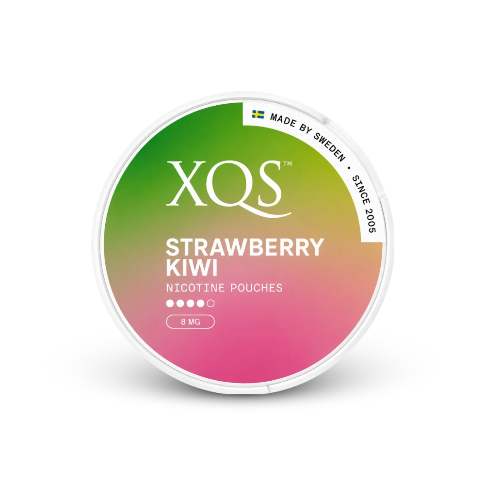 XQS Strawberry Kiwi Strong – puszka saszeteknikotynowych