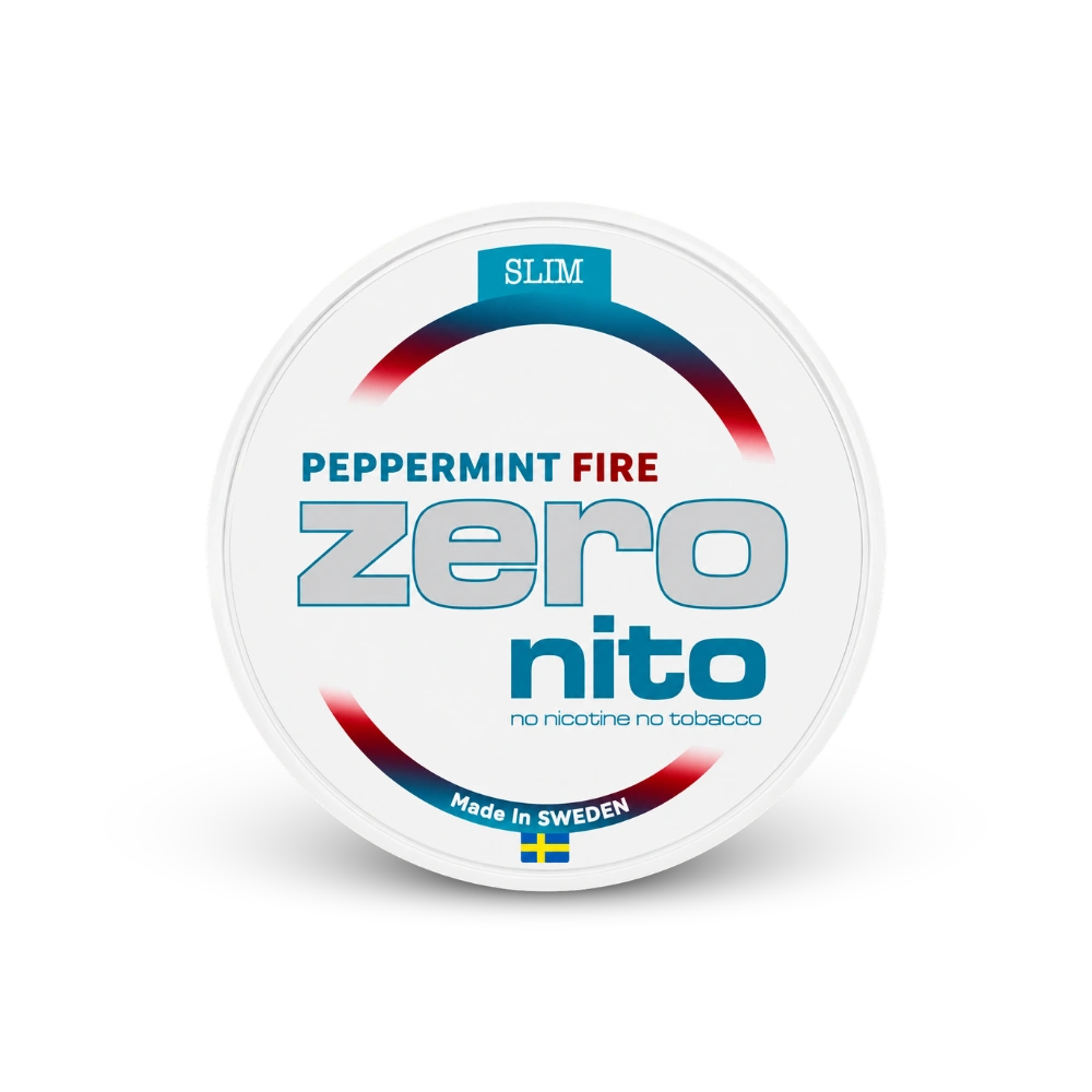 ZERONITO Peppermint Fire Slim – puszka poduszeczek nikotynowych