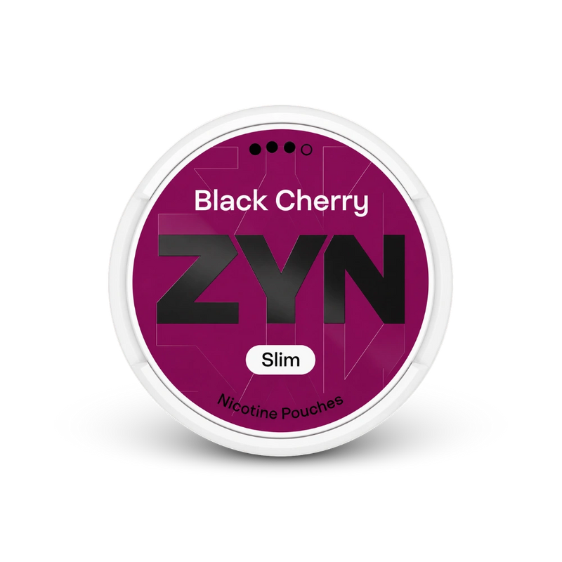 ZYN Black Cherry Slim S3 – puszka saszetki nikotynowej