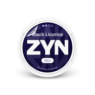 ZYN Black Licorice Mini S2 – puszka torbielek nikotynowych