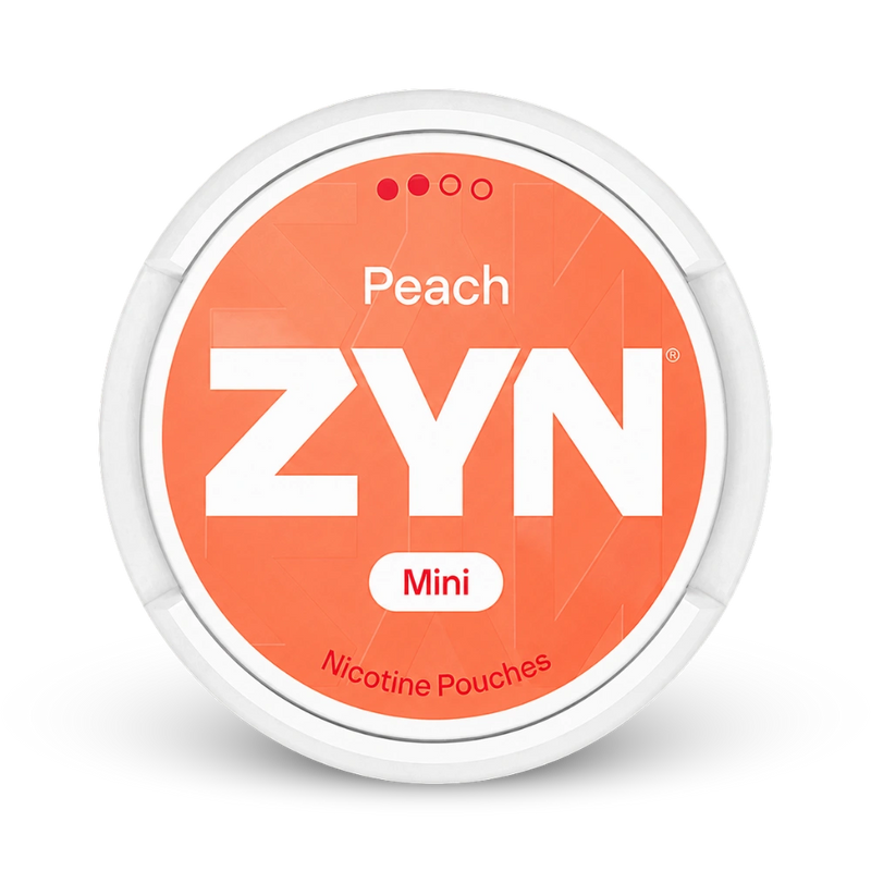 ZYN Peach Mini Normal – puszka saszetек nikotynowych