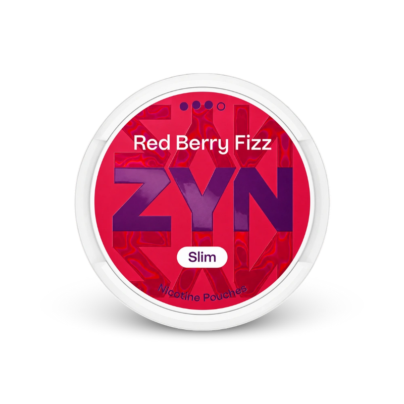 ZYN Red Berry Fizz Slim S3 – puszka woreczków nikotynowych