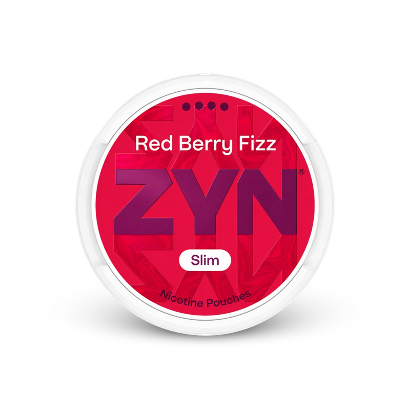 ZYN Red Berry Fizz Slim S4 – puszka saszetki nikotynowe