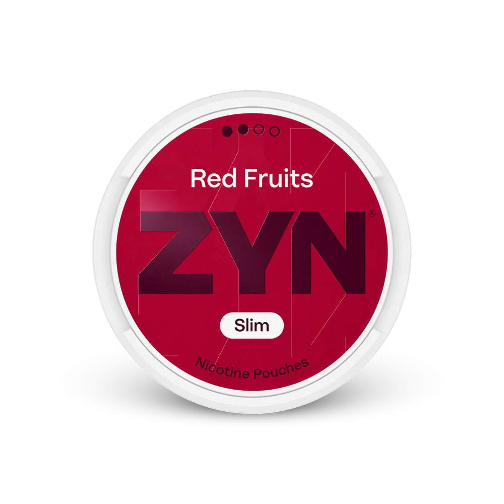 ZYN Red Fruits Slim S2 – puszka woreczków nikotynowych