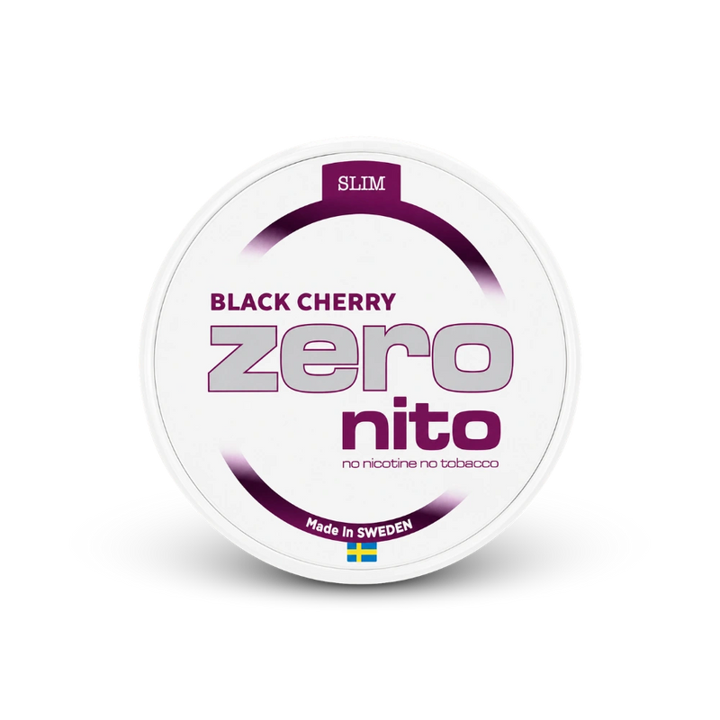 Zeronito Black Cherry Slim – puszka woreczków nikotynowych