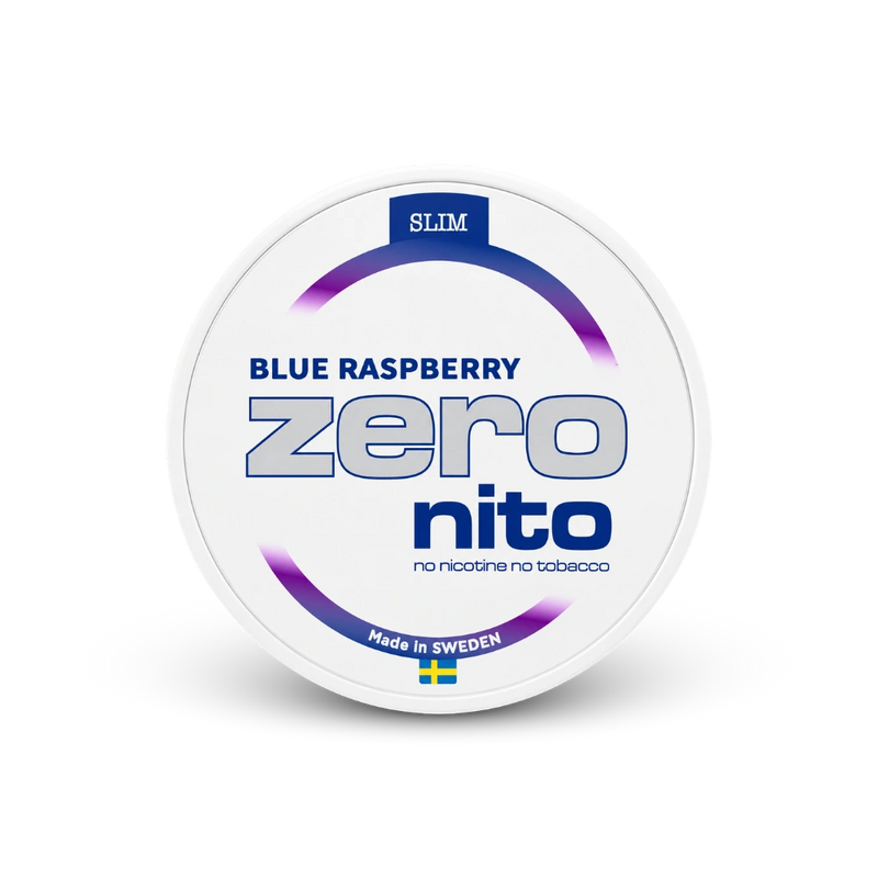 Zeronito Blue Raspberry Slim – puszka saszetekk nikotynowych