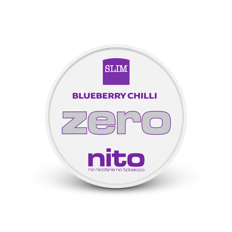 Zeronito Blueberry Chilli Slim – puszka saszetki nikotynowe