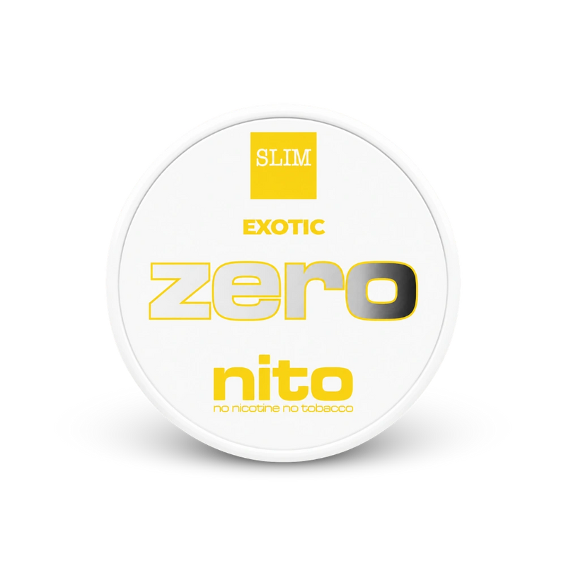 Zeronito Exotic Slim – puszka saszeteknikotynowych