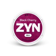 Zyn black cherry mini S2 – puszka saszetki nikotynowej