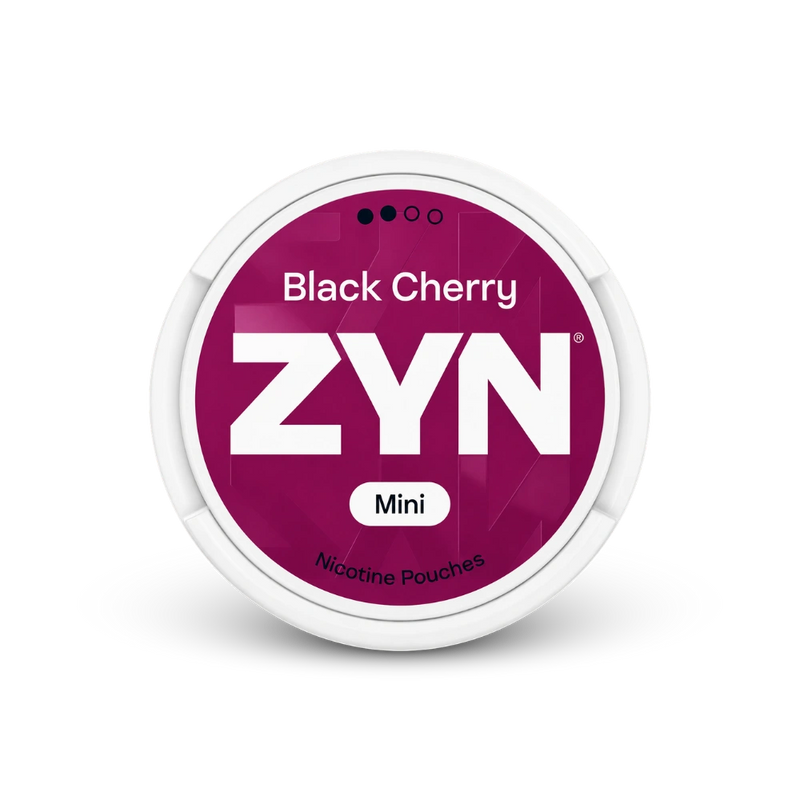 Zyn black cherry mini S2 – puszka saszetki nikotynowej