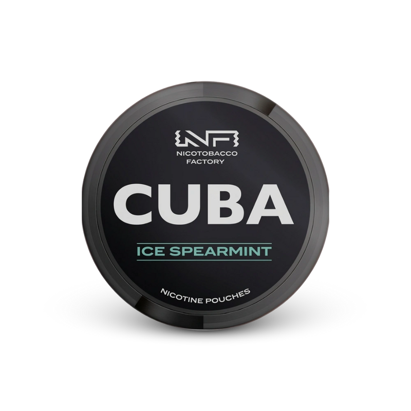 Cuba Black Ice Spearmint – puszka woreczków nikotynowych