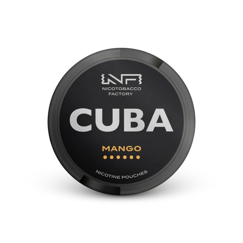 Cuba Black Mango – puszka saszetек nikotynowych