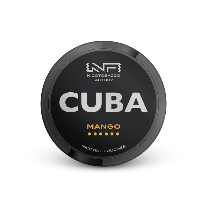 Cuba Black Mango – puszka saszetек nikotynowych