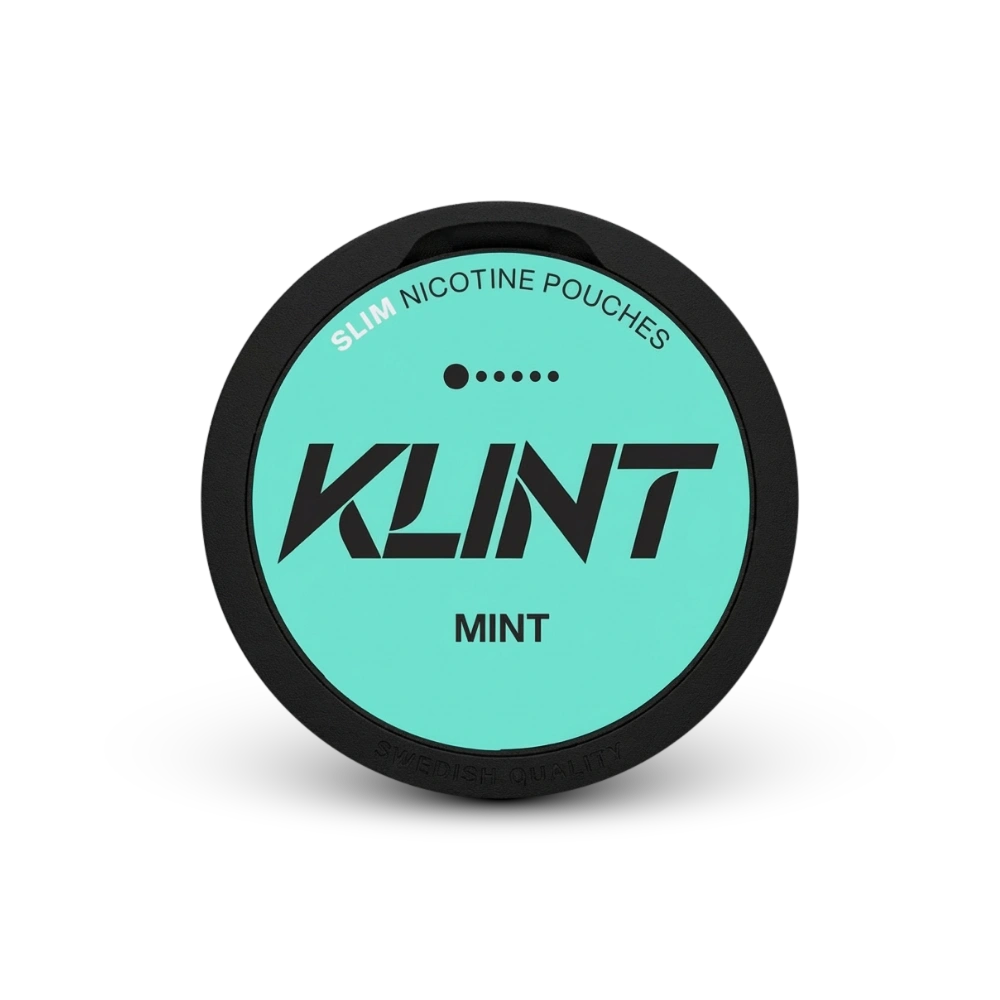 KLINT Mint – puszka saszetek nikotynowych