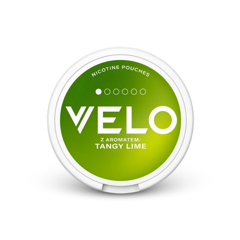 Velo Mini Tangy Lime – puszka poduszeczek nikotynowych