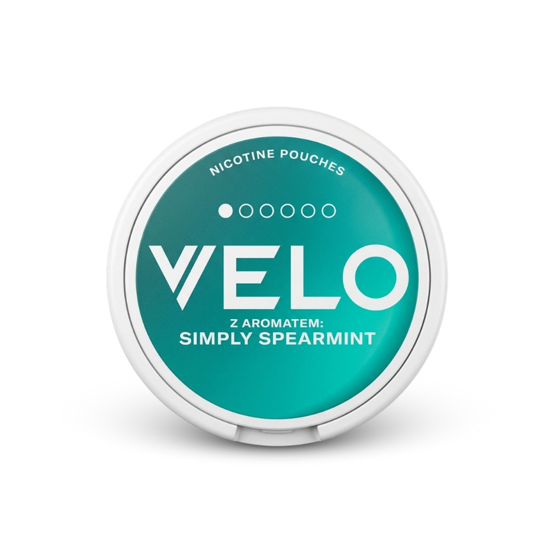 VELO Simply Spearmint – puszka żuchw nikotynowych